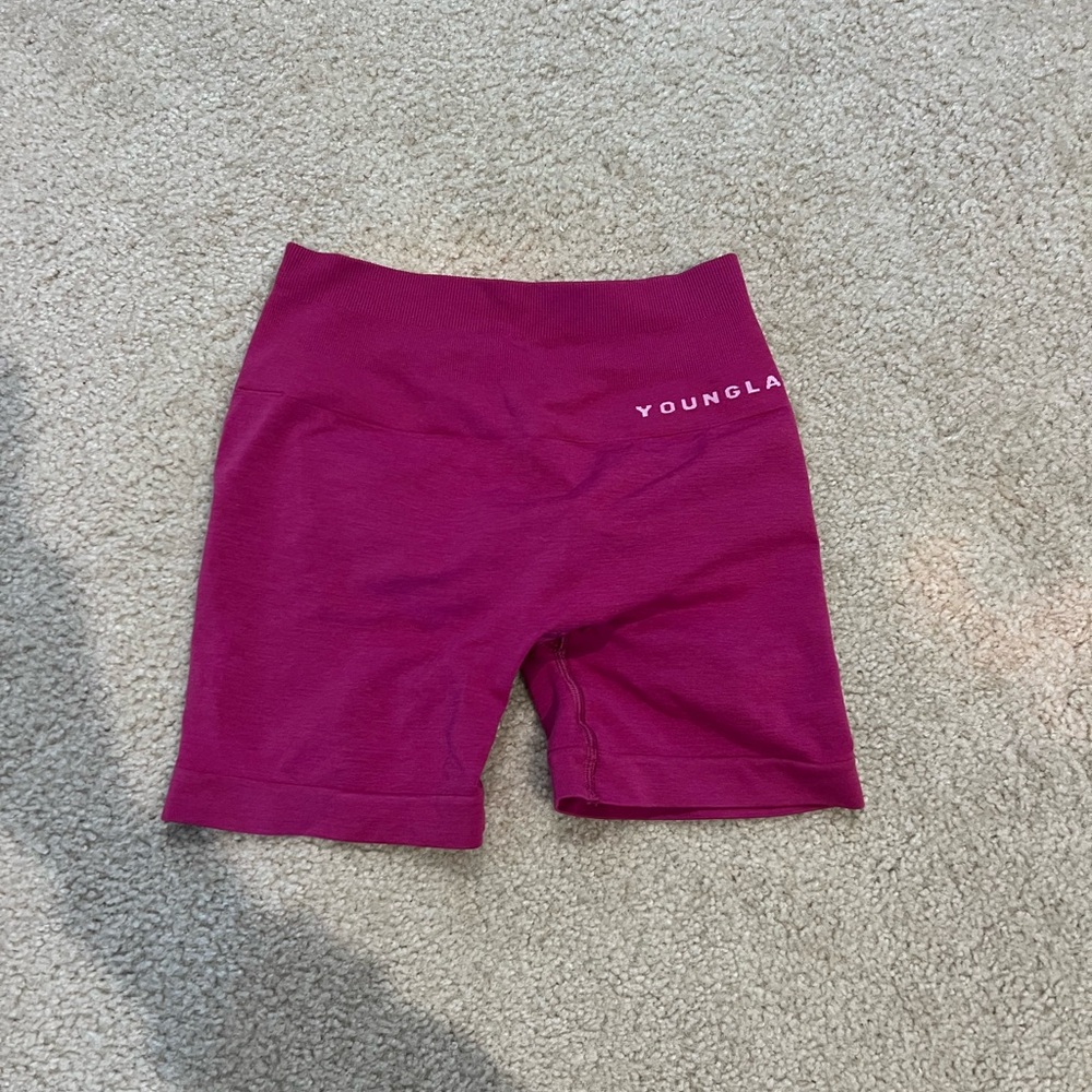 YoungLA Women's Magenta Shorts